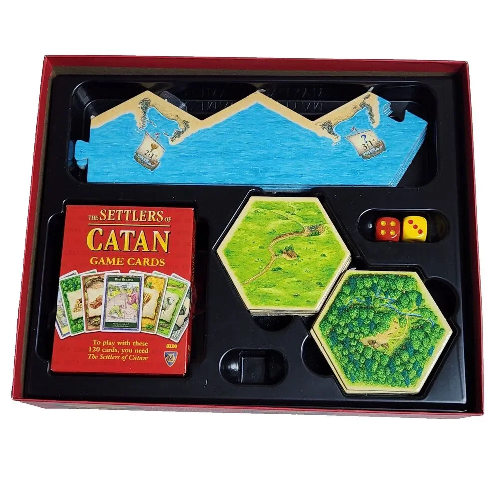 The Settlers of Catan Board Game Mayfair Games 4th Edition (2012) EUC